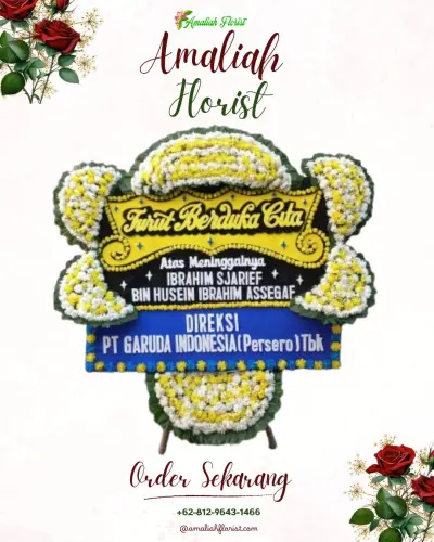 Papan Bunga Duka di Candiroto